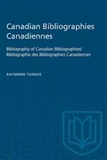 Canadian Bibliographies Canadiennes