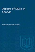 Aspects of Music in Canada