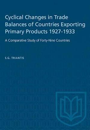 Cyclical Changes in Trade Balances of Countries Exporting Primary Products 1927-1933