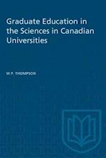 Graduate Education in the Sciences in Canadian Universities