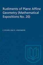 Rudiments of Plane Affine Geometry