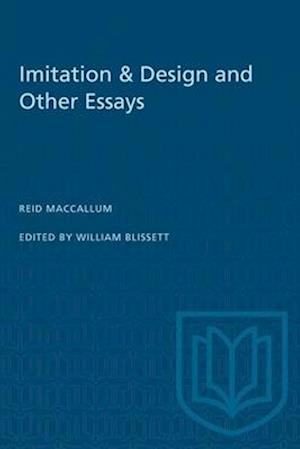 Imitation & Design and Other Essays