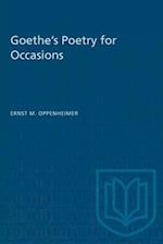 Goethe's Poetry for Occasions 