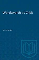 Wordsworth as Critic 