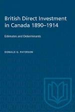 British Direct Investment in Canada 1890-1914