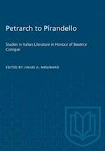 Petrarch to Pirandello