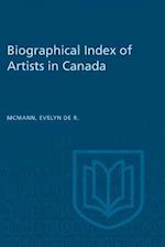 Biographical Index of Artists in Canada