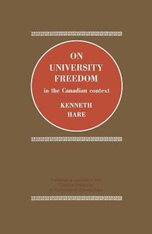 On University Freedom in the Canadian Context