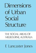 Dimensions of Urban Social Structure