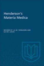 Henderson's Materia Medica