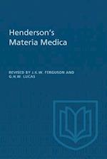 Henderson's Materia Medica