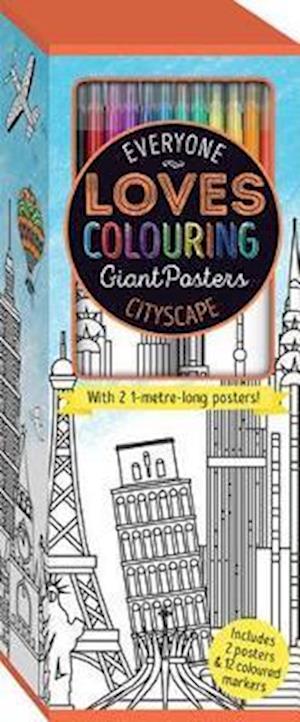 Colouring Poster Box: Cityscape