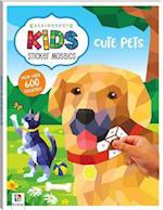 Kaleidoscope Kids Sticker Mosaics: Cute Pets