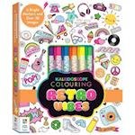 Kaleidoscope Colouring Kit Retro Vibes