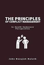 The Principles of Conflict Management: In South Sudanese Perspective 