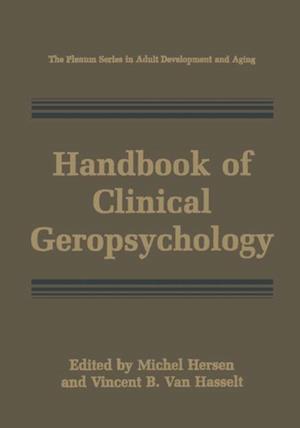 Handbook of Clinical Geropsychology