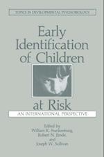 Early Identification of Children at Risk