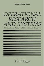 Operational Research and Systems