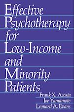 Effective Psychotherapy for Low-Income and Minority Patients