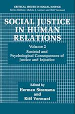 Social Justice in Human Relations Volume 2