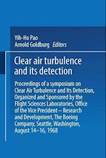 Clear Air Turbulence and Its Detection