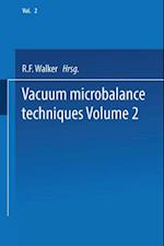 Vacuum Microbalance Techniques