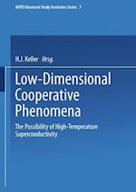 Low-Dimensional Cooperative Phenomena