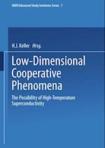 Low-Dimensional Cooperative Phenomena