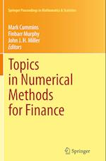 Topics in Numerical Methods for Finance