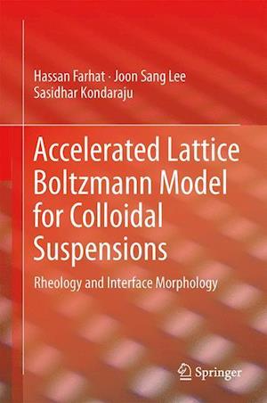 Accelerated Lattice Boltzmann Model for Colloidal Suspensions