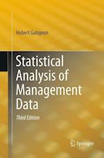 Statistical Analysis of Management Data