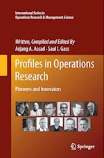 Profiles in Operations Research