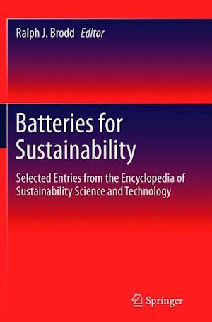 Batteries for Sustainability