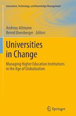 Universities in Change