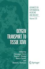 Oxygen Transport to Tissue XXVII