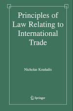 Principles of Law Relating to International Trade