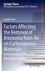 Factors Affecting the Removal of Ammonia from Air on Carbonaceous Materials