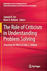 The Role of Criticism in Understanding Problem Solving