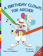 A Birthday Clown for Archer Coloring Book