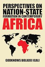 Perspectives on Nation-State Formation in Contemporary Africa