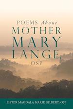 Poems About Mother Mary Lange, OSP