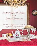 Scriptures for Holidays and Special Occasions