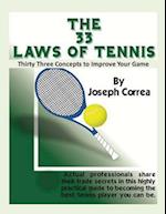 The 33 Laws of Tennis: Thirty 33 Concepts to Improve Your Game 