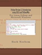 Python Version 3.2 Introduction Using Idle and Pythonwin