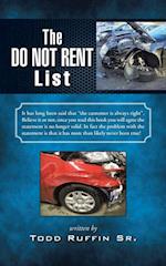 Do Not Rent List