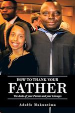 How to Thank Your Father
