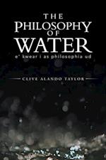 Philosophy of Water