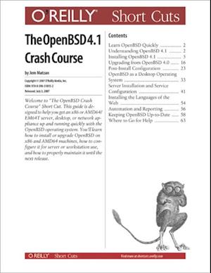 OpenBSD 4.0 Crash Course