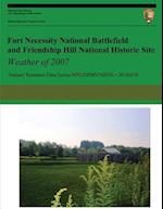 Fort Necessity National Battlefield and Friendship Hill National Historic Site Weather of 2007