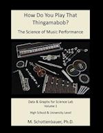 How Do You Play That Thingamabob? the Science of Music Performance